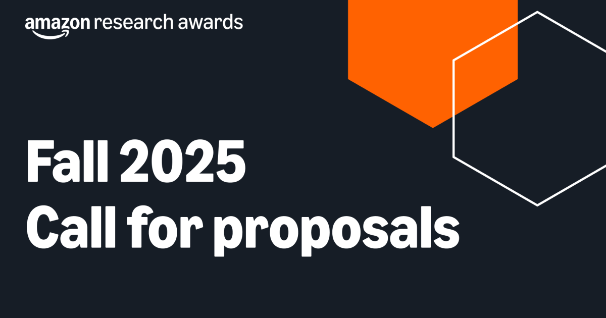 Amazon Research Awards issues fall 2025 call for proposals - Amazon Science